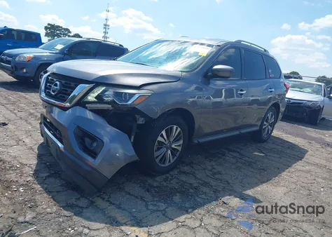 2017 Nissan Pathfinder Sv from USA, damaged, VIN 5N1DR2MN8HC665596
